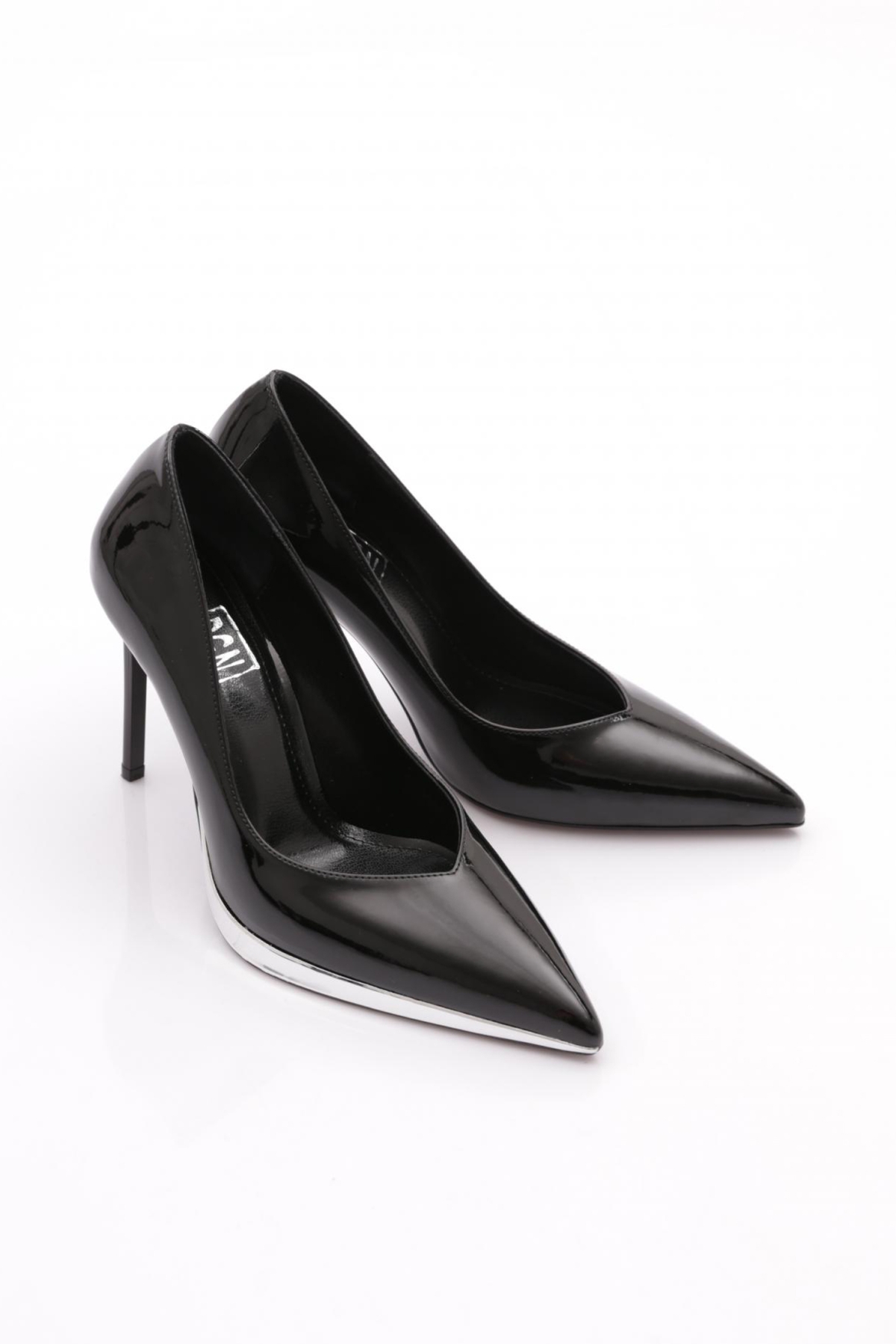 5618 Kadin Sivri Burun Topuklu Ayakkabi - Görsel 3