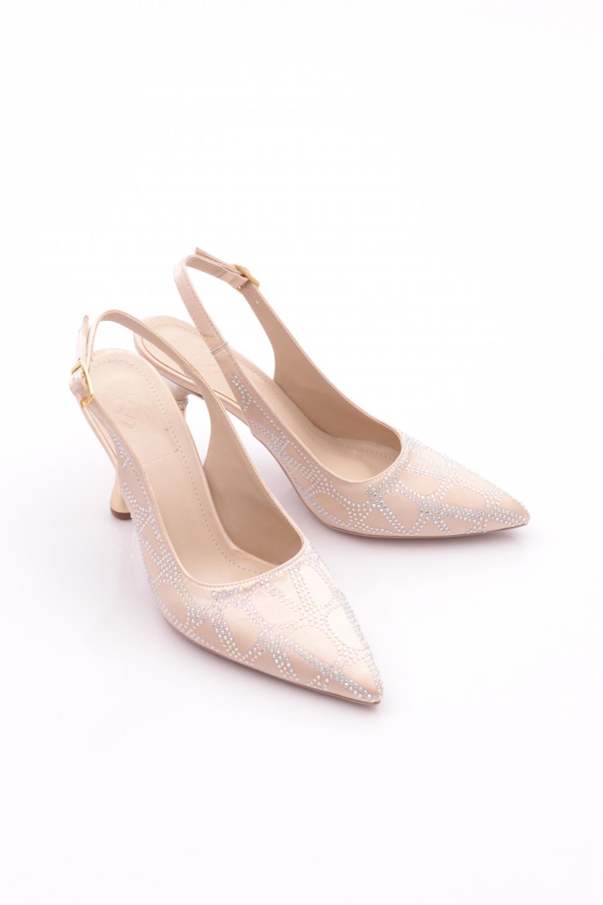 5003 Kadin Sivri Burun Topuklu Ayakkabi - Görsel 3