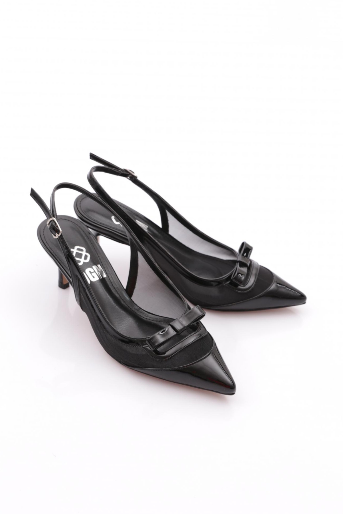 5628 Kadin Sivri Burun Topuklu Ayakkabi - Görsel 3