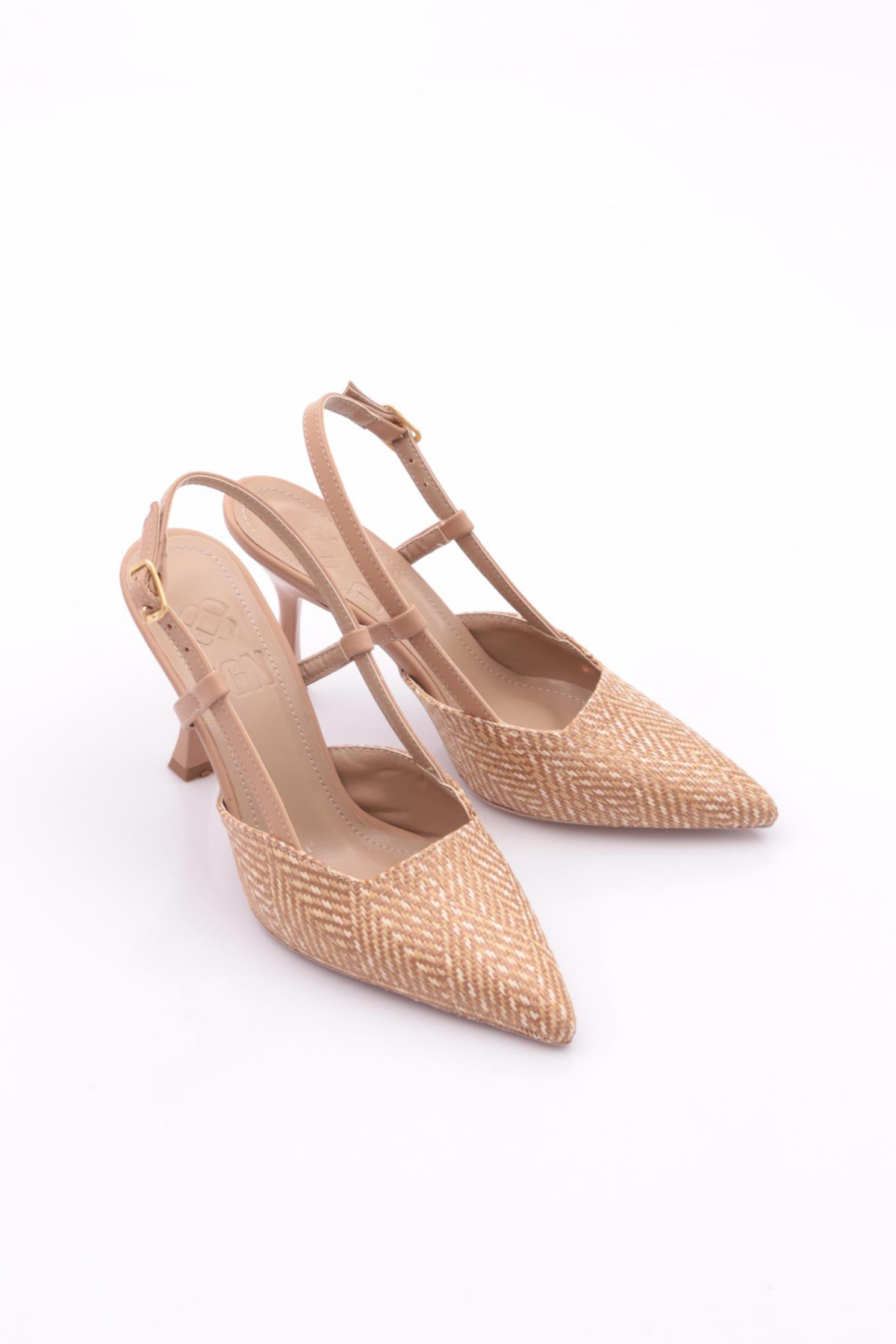 4050 Kadin Sivri Burun Topuklu Ayakkabi - Görsel 3