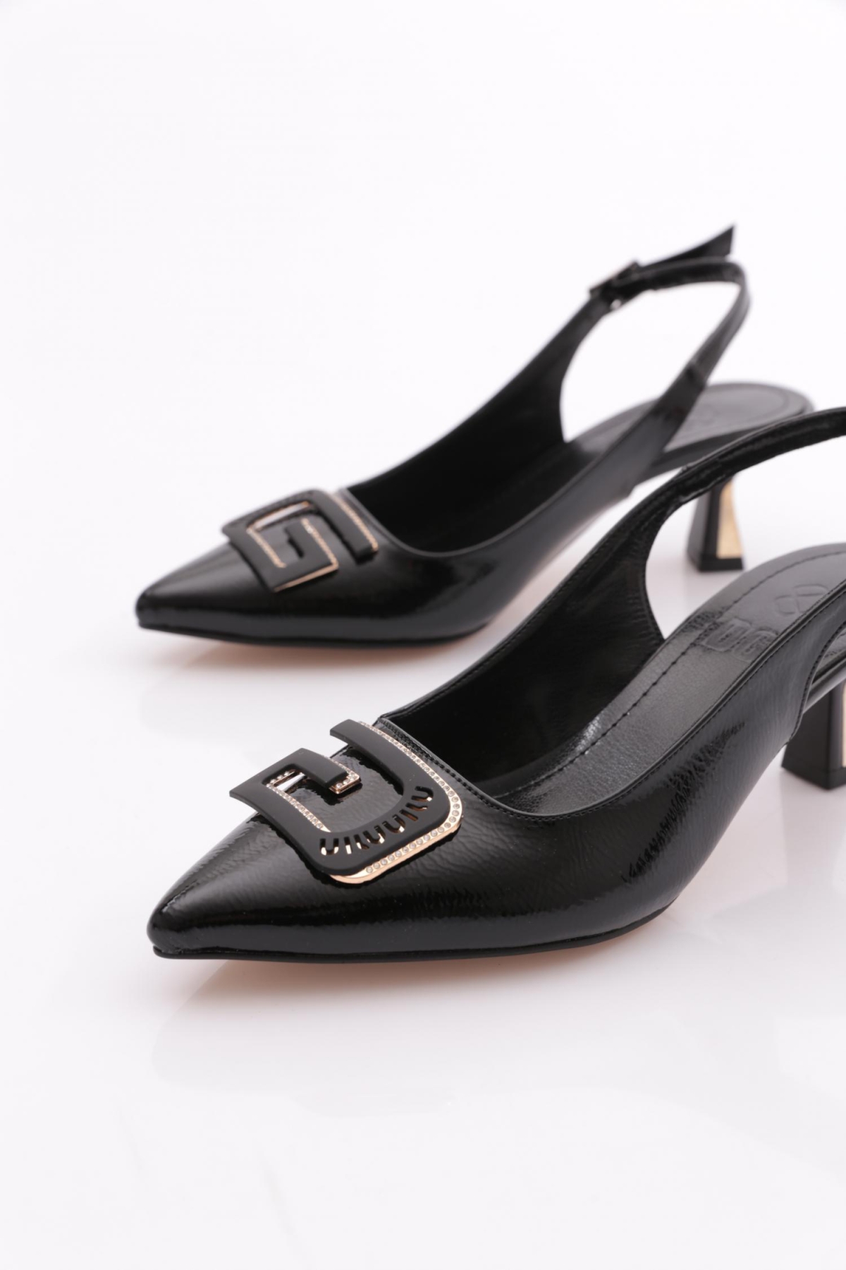 K510 Kadin Tokali Topuklu Ayakkabi - Görsel 5