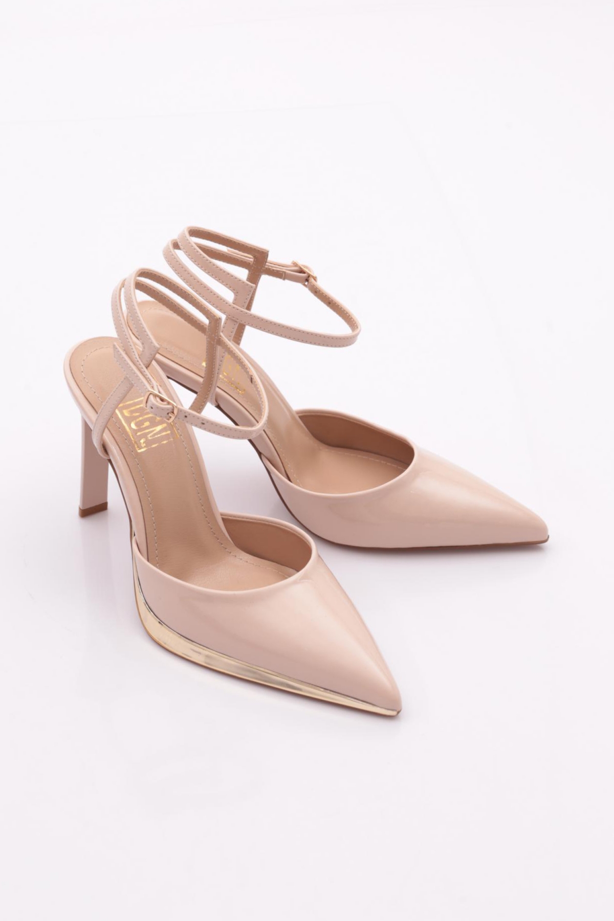 5505 Kadin Sivri Burun Topuklu Ayakkabi - Görsel 3