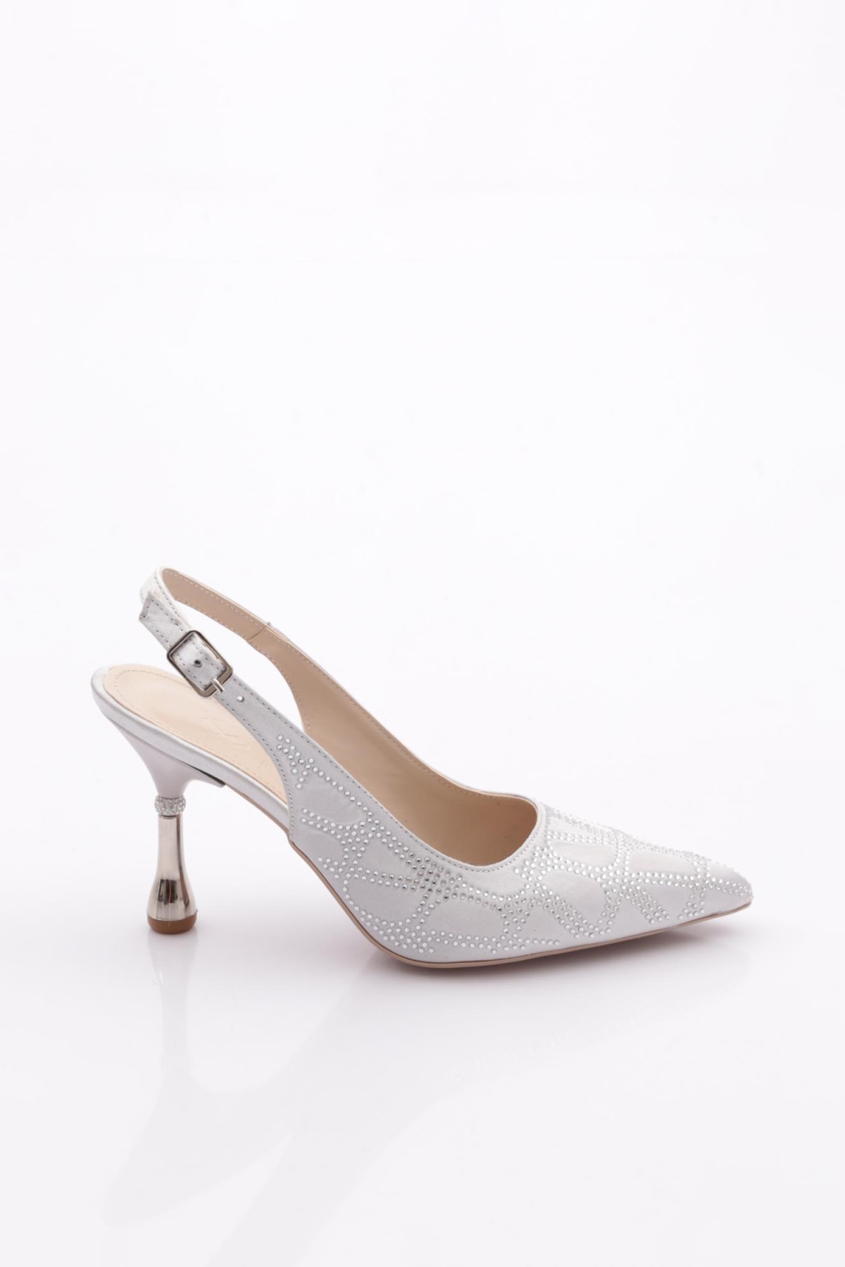 5003 Kadin Sivri Burun Topuklu Ayakkabi - Görsel 2