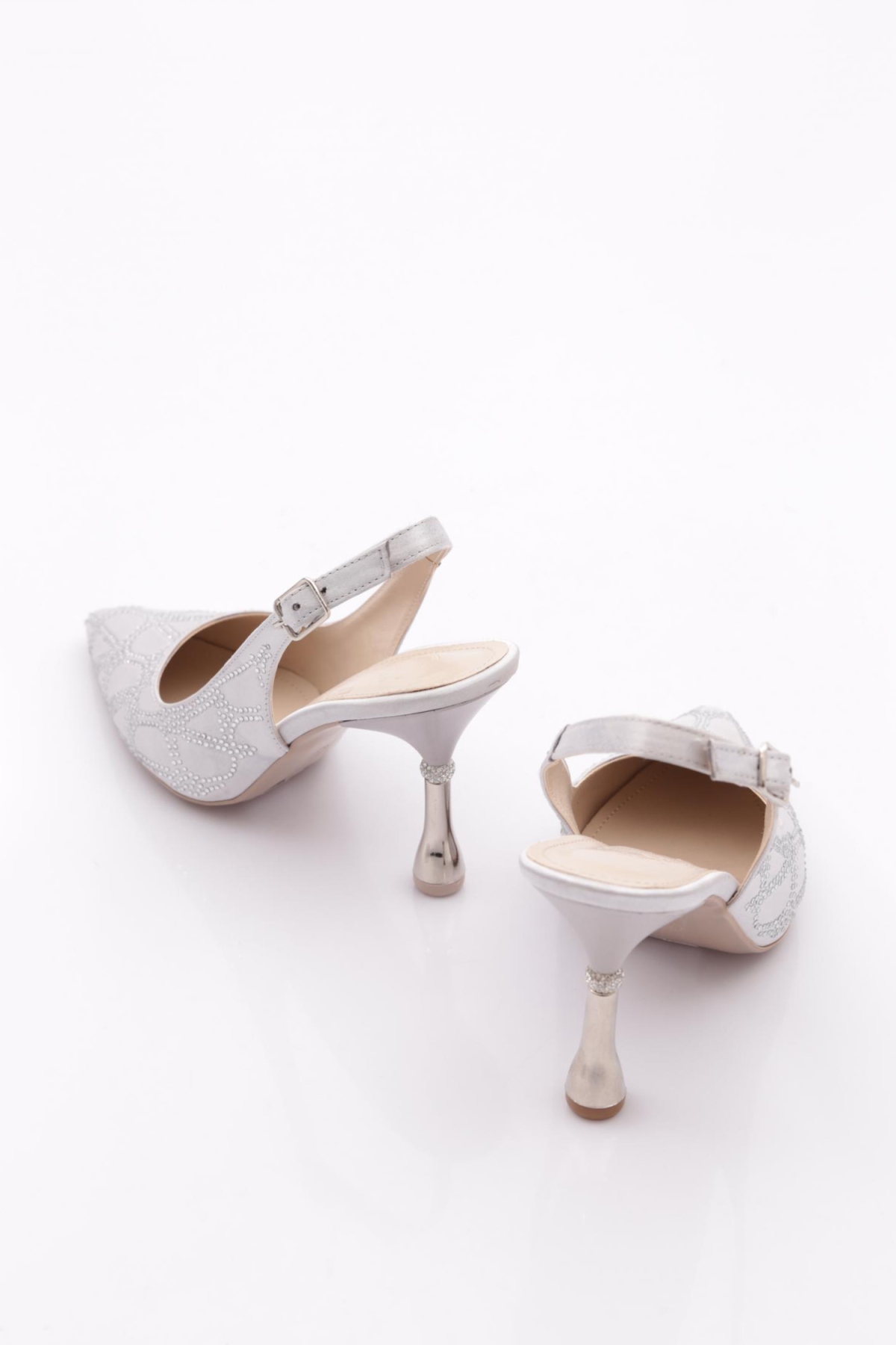 5003 Kadin Sivri Burun Topuklu Ayakkabi - Görsel 4