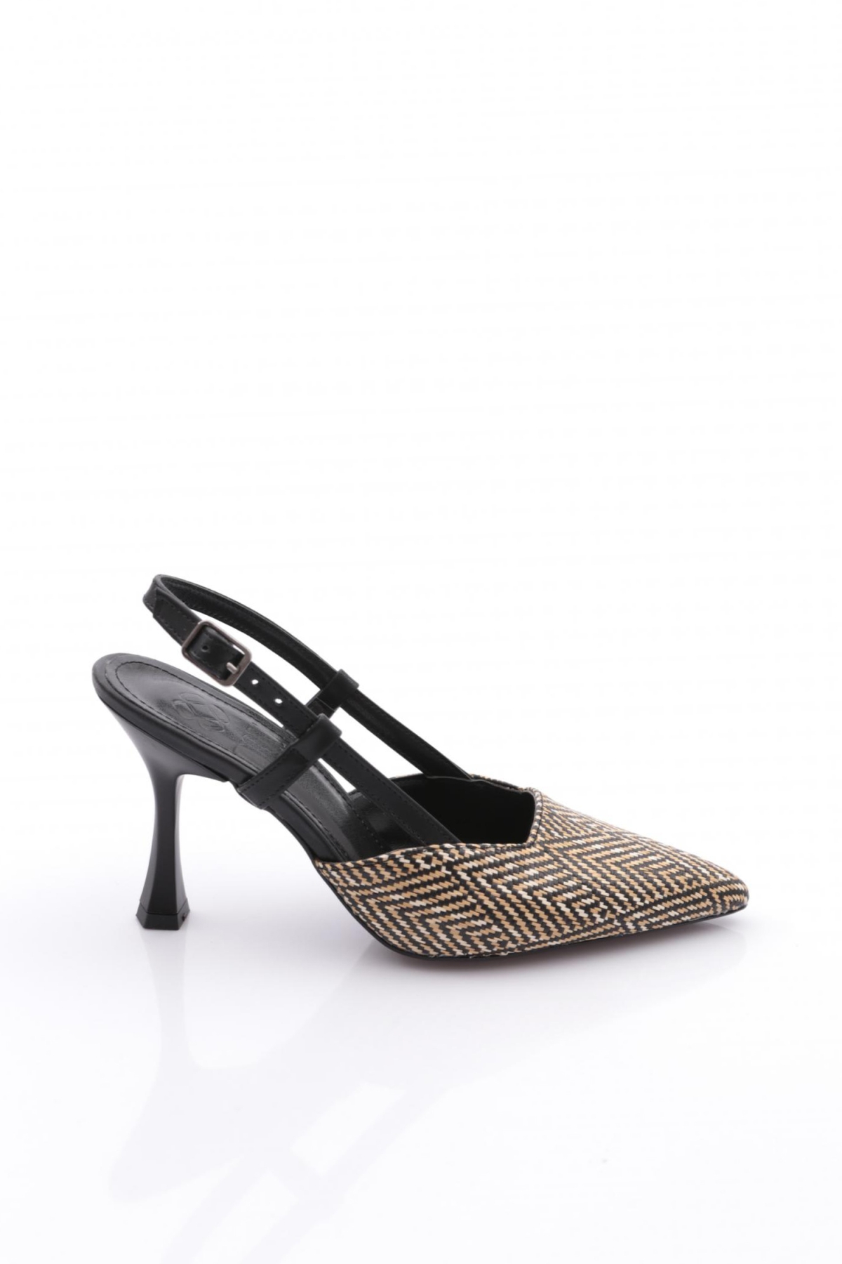 4050 Kadin Sivri Burun Topuklu Ayakkabi - Görsel 2