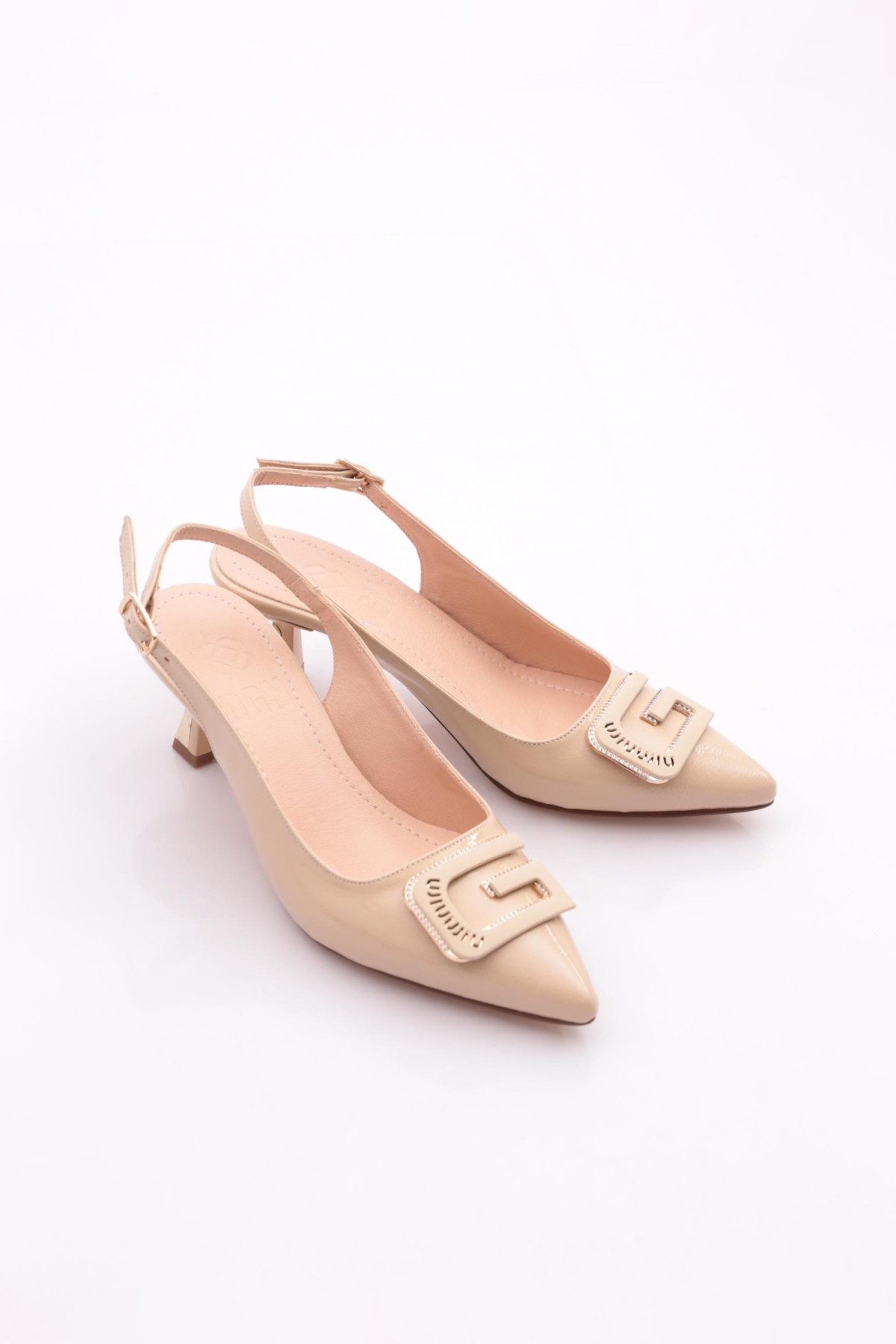 K510 Kadin Tokali Topuklu Ayakkabi - Görsel 3