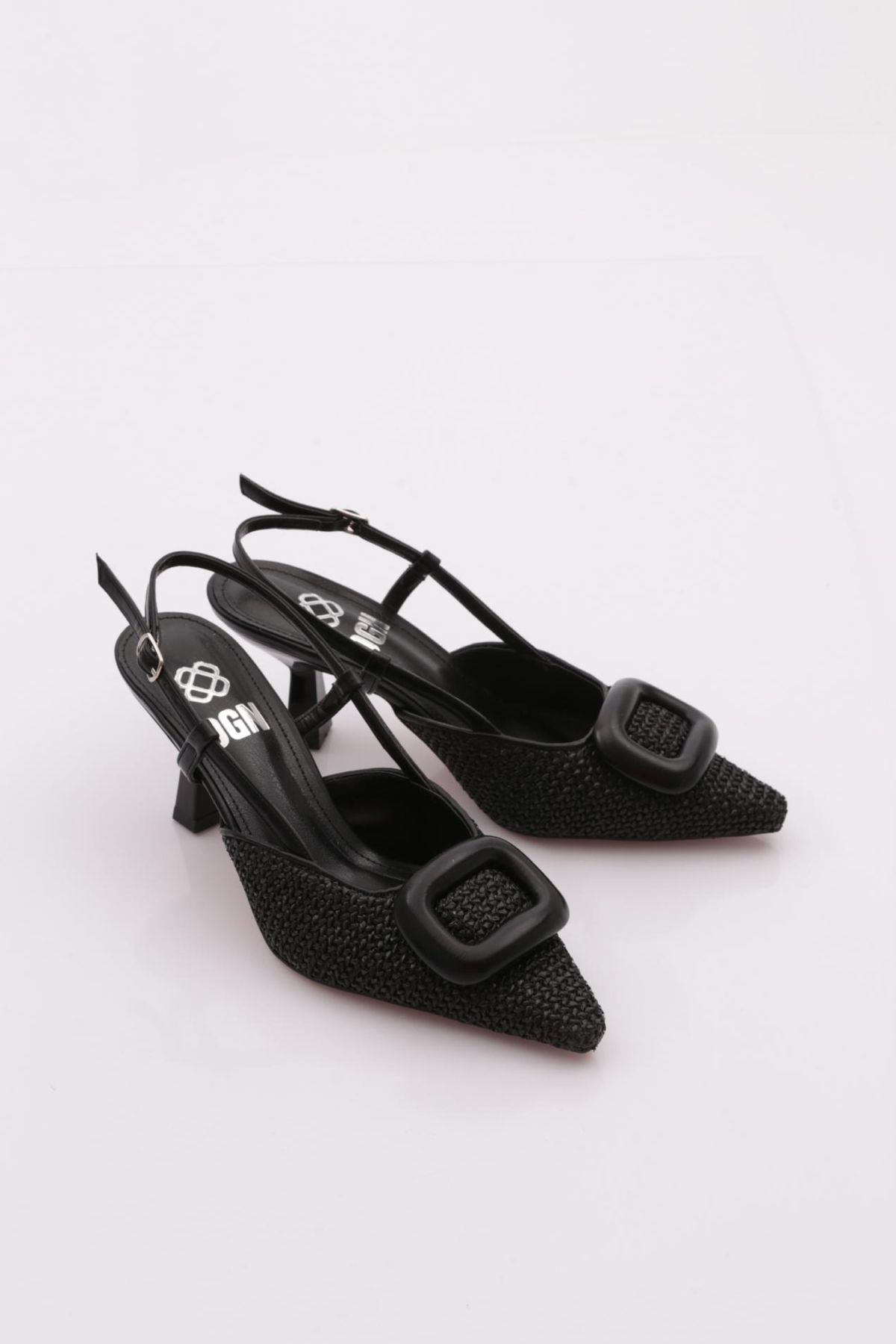 5427 Kadin Tokali Topuklu Ayakkabi - Görsel 3