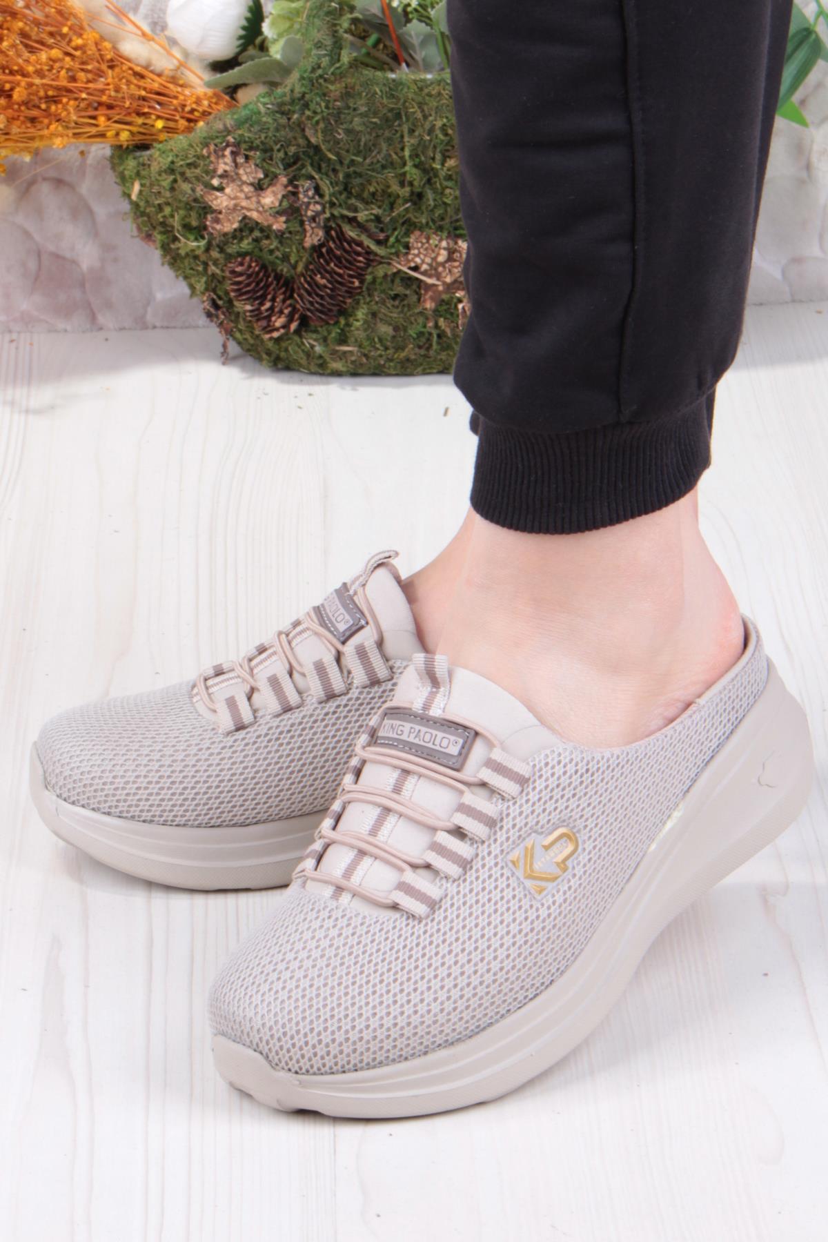 King Lina Anatomik Rahat Esnek Memory Foam Taban Sabo Terlik Kadın Terlik - Görsel 2