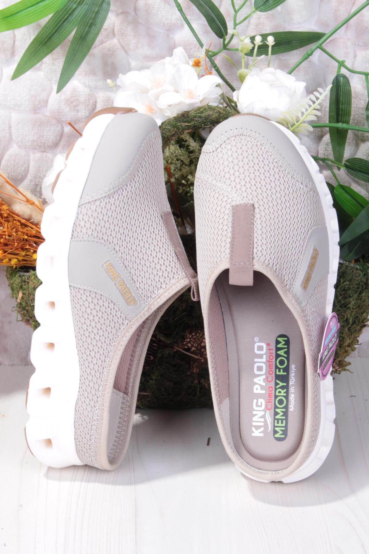 King Diya Anatomik Rahat Esnek Memory Foam Taban Sabo Terlik Kadın Terlik - Görsel 6