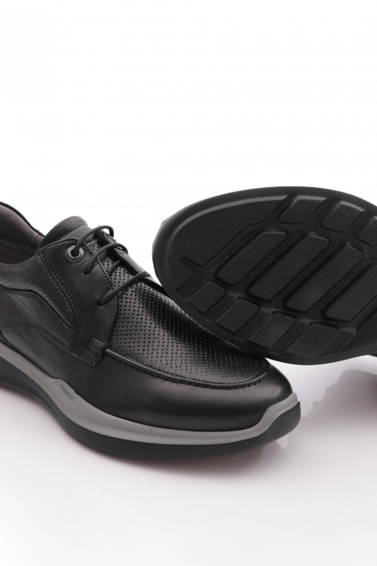 5953 Erkek Bağcikli Sneakers Ayakkabi - Görsel 5