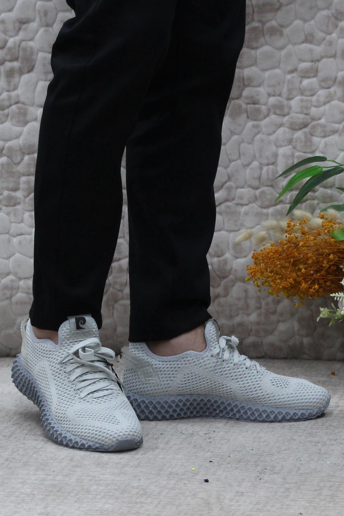 9304 Gri Anatomik Orijinal Ürün Sneaker Erkek Spor Ayakkabı - Görsel 2