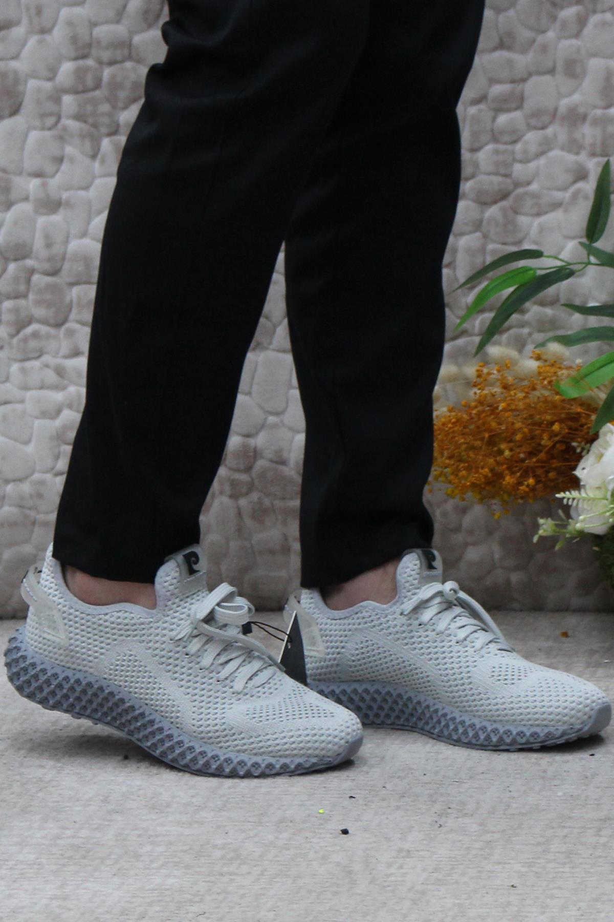 9304 Gri Anatomik Orijinal Ürün Sneaker Erkek Spor Ayakkabı - Görsel 3