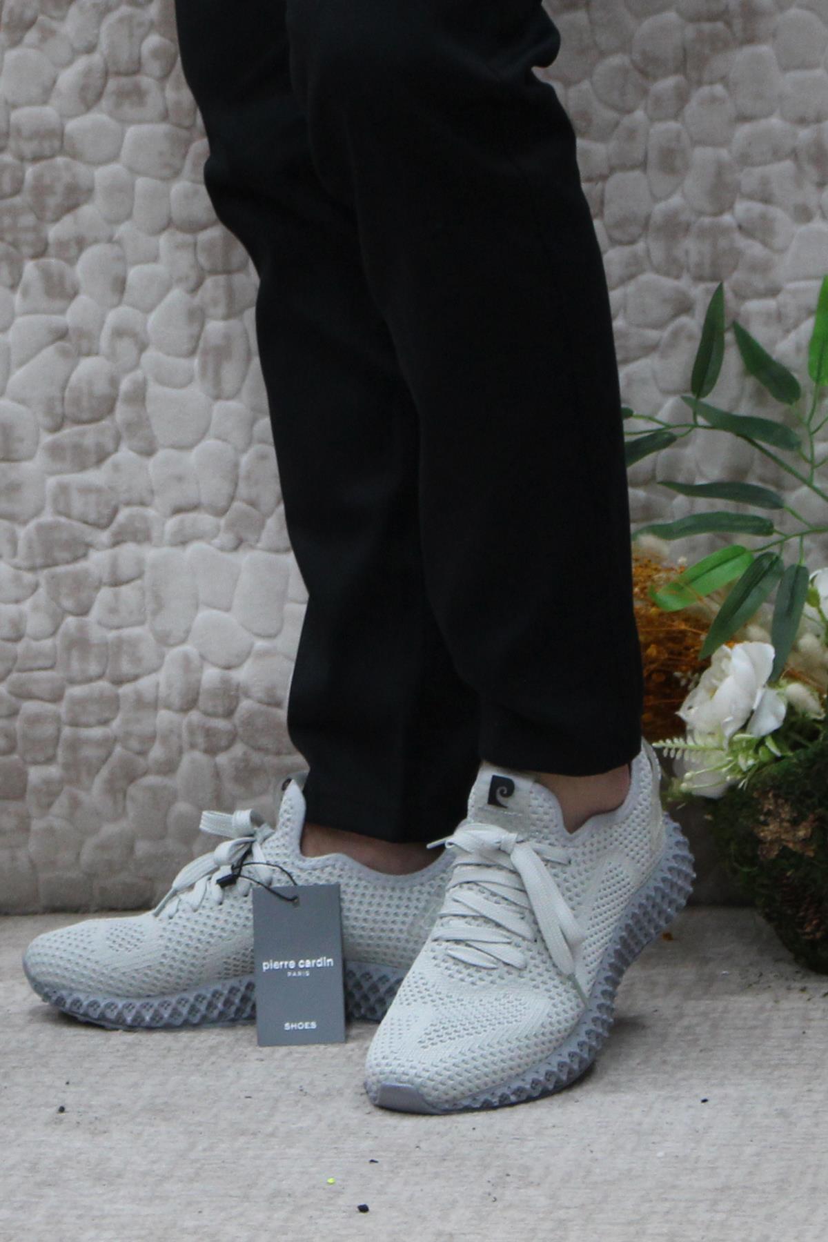 9304 Gri Anatomik Orijinal Ürün Sneaker Erkek Spor Ayakkabı - Görsel 4