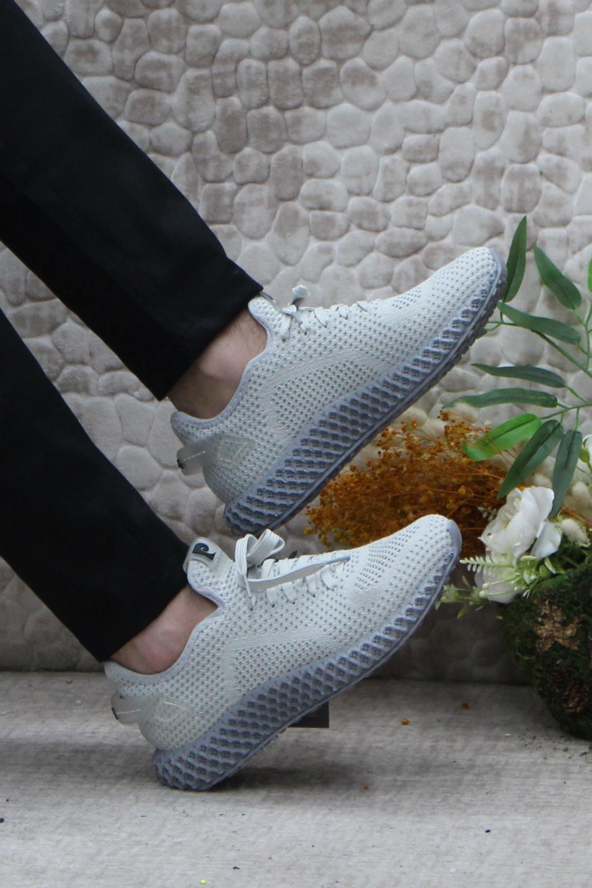 9304 Gri Anatomik Orijinal Ürün Sneaker Erkek Spor Ayakkabı - Görsel 6