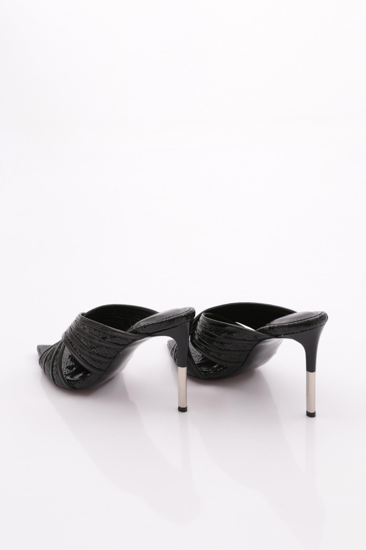 9089 Kadin Topuklu Terlik - Görsel 4