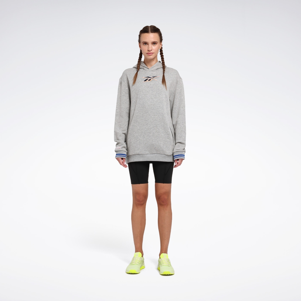Reebok CL UNIFORM HOODIE Gri Unisex Sweatshirt