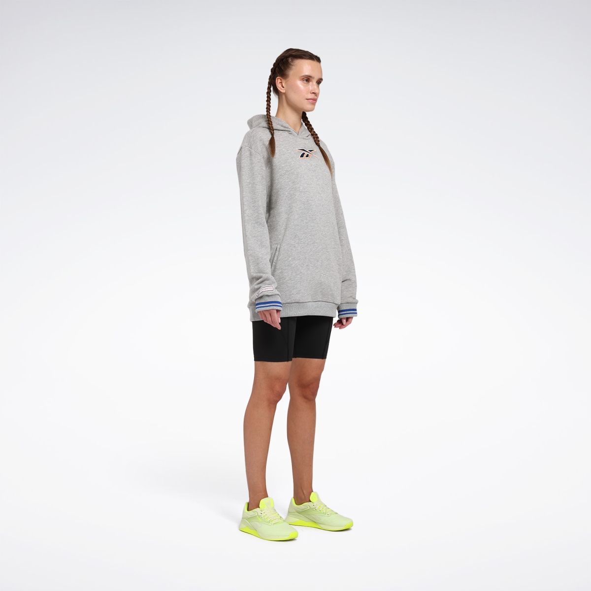 Reebok CL UNIFORM HOODIE Gri Unisex Sweatshirt