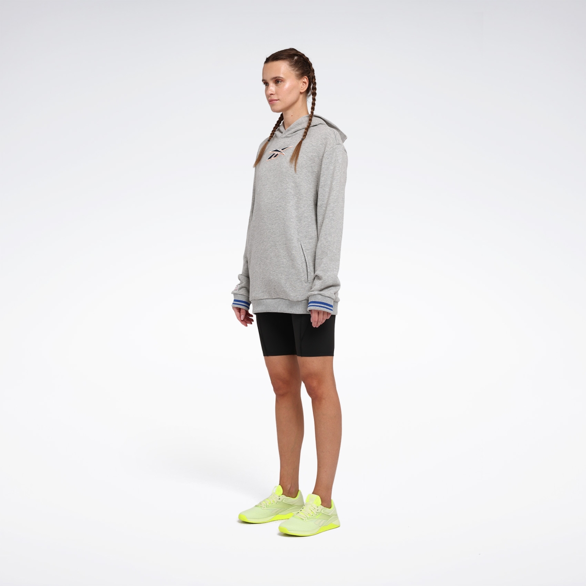 Reebok CL UNIFORM HOODIE Gri Unisex Sweatshirt