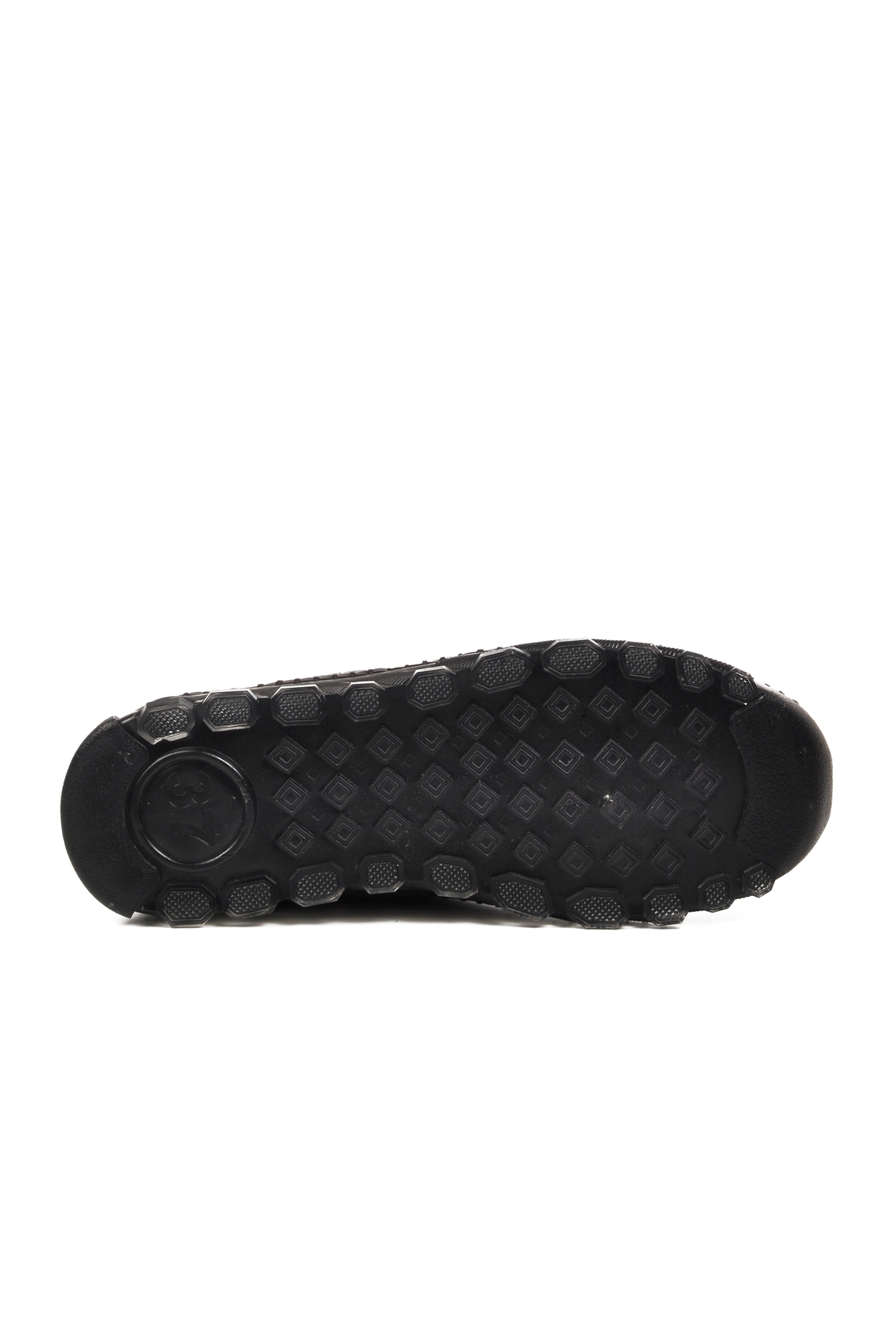 Aspor Siyah Hakiki Deri Kadın Casual Ayakkabı - Görsel 6