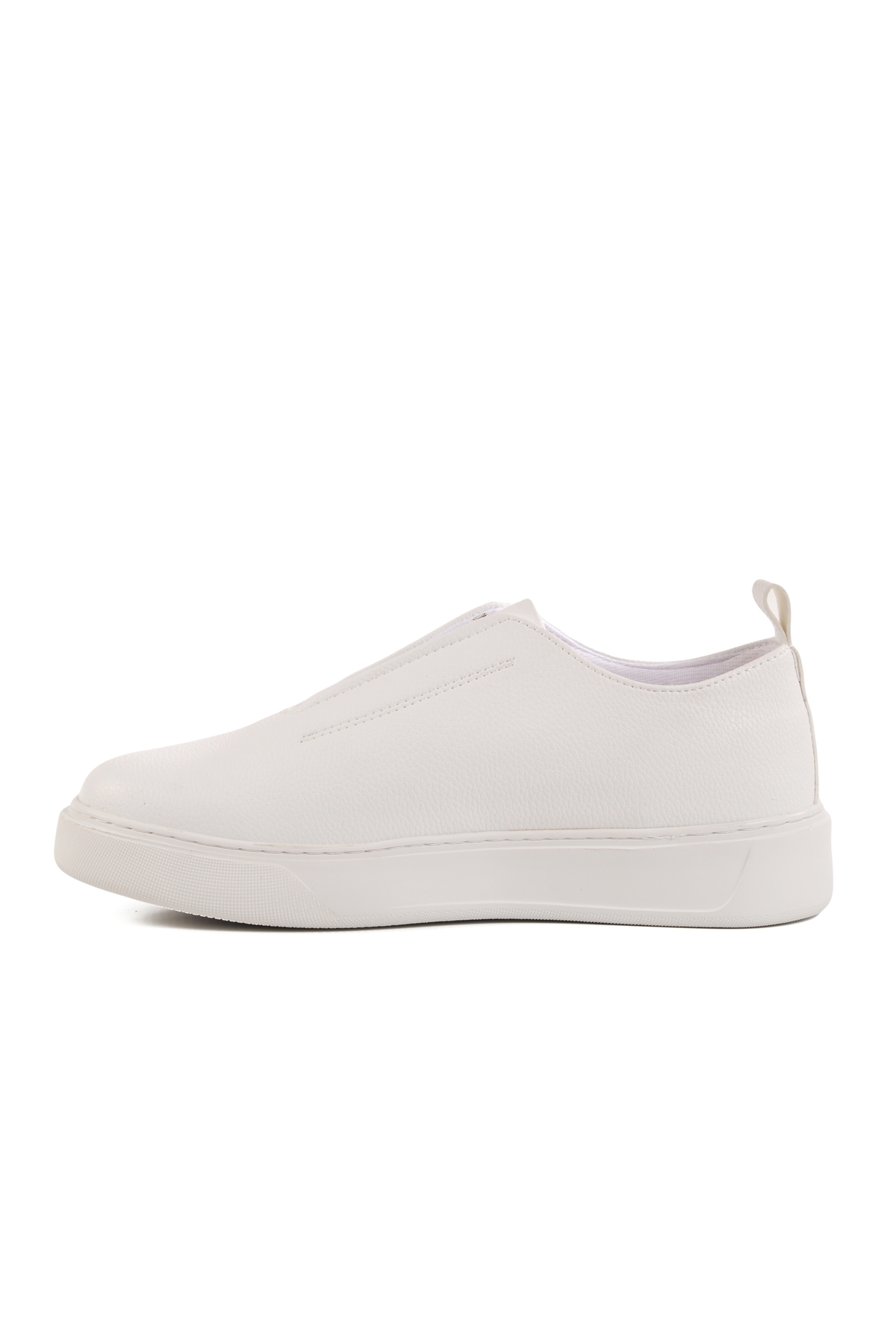 Aspor Beyaz Slip-On Erkek Casual Ayakkabı - Görsel 3