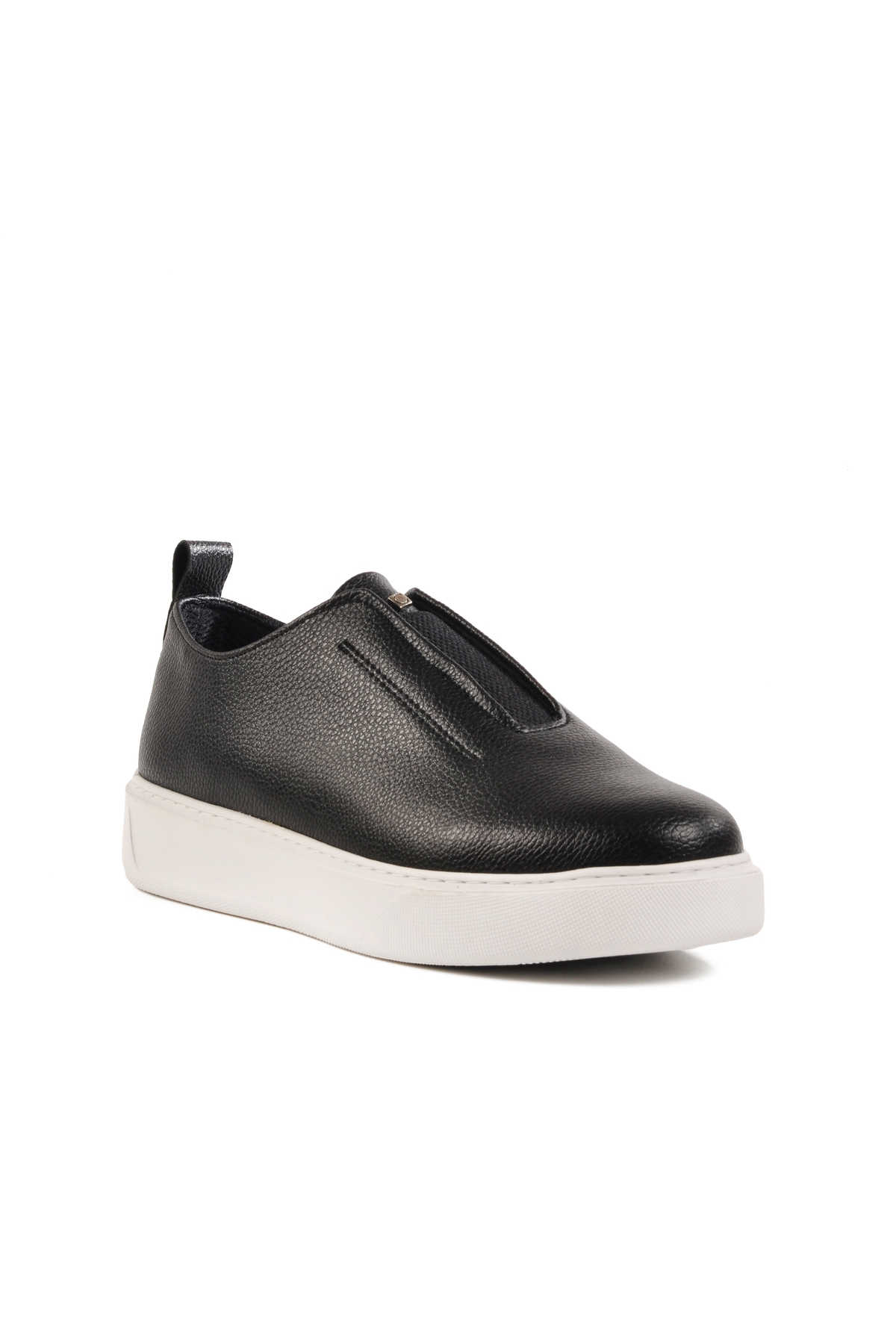 Aspor Siyah Slip-On Erkek Casual Ayakkabı - Görsel 4