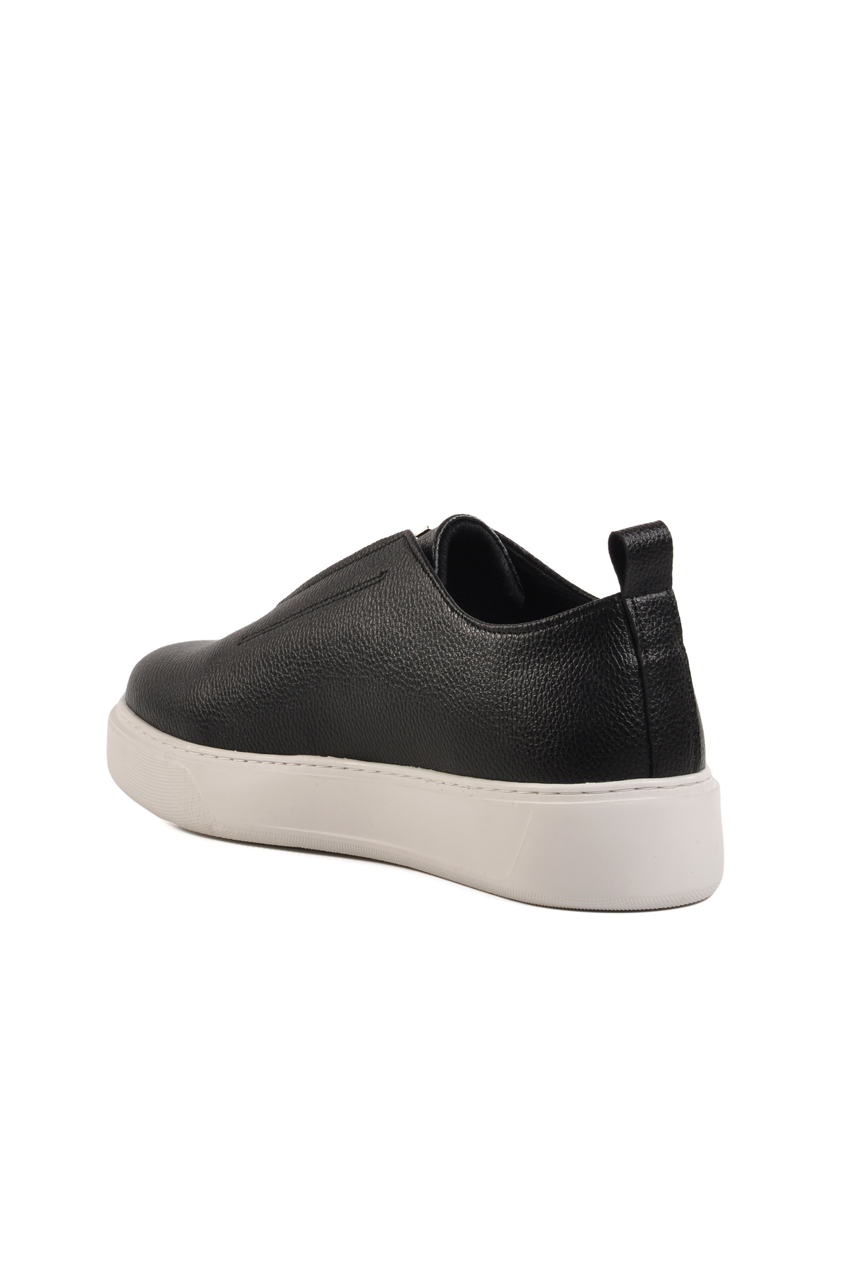 Aspor Siyah Slip-On Erkek Casual Ayakkabı - Görsel 5