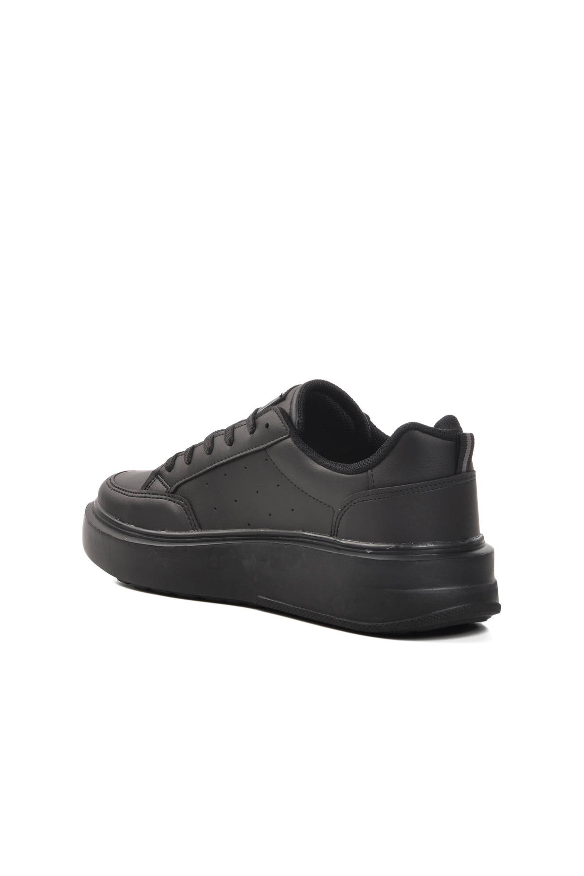 Aspor Siyah Bağcıklı Kadın Spor Ayakkabı Sneaker - Görsel 4