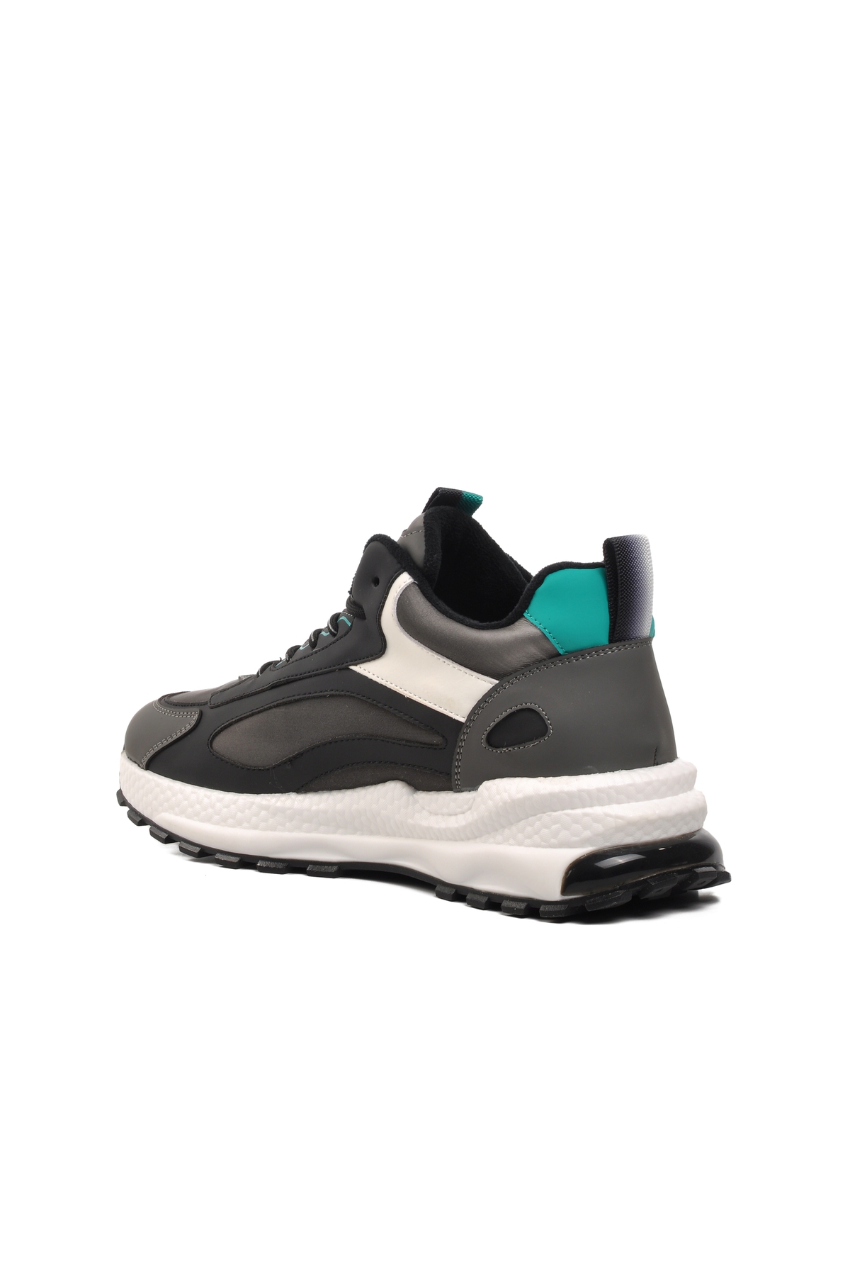 Gri Erkek Sneaker - Görsel 5