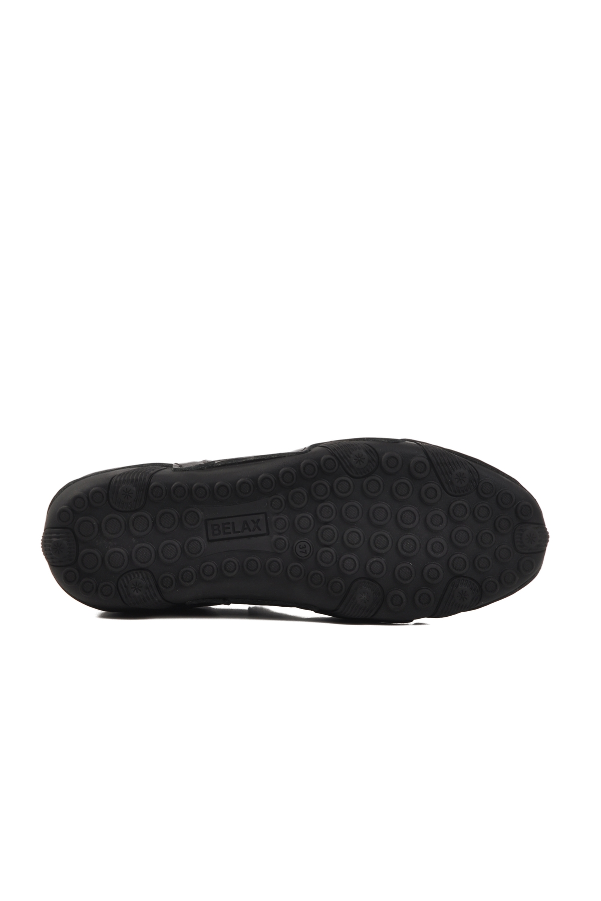 Aspor Siyah Hakiki Deri Kadın Casual Ayakkabı - Görsel 6