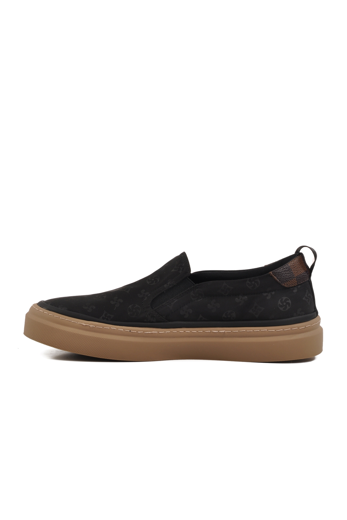 Siyah Hafif Slip-On Erkek Casual Ayakkabı - Görsel 3
