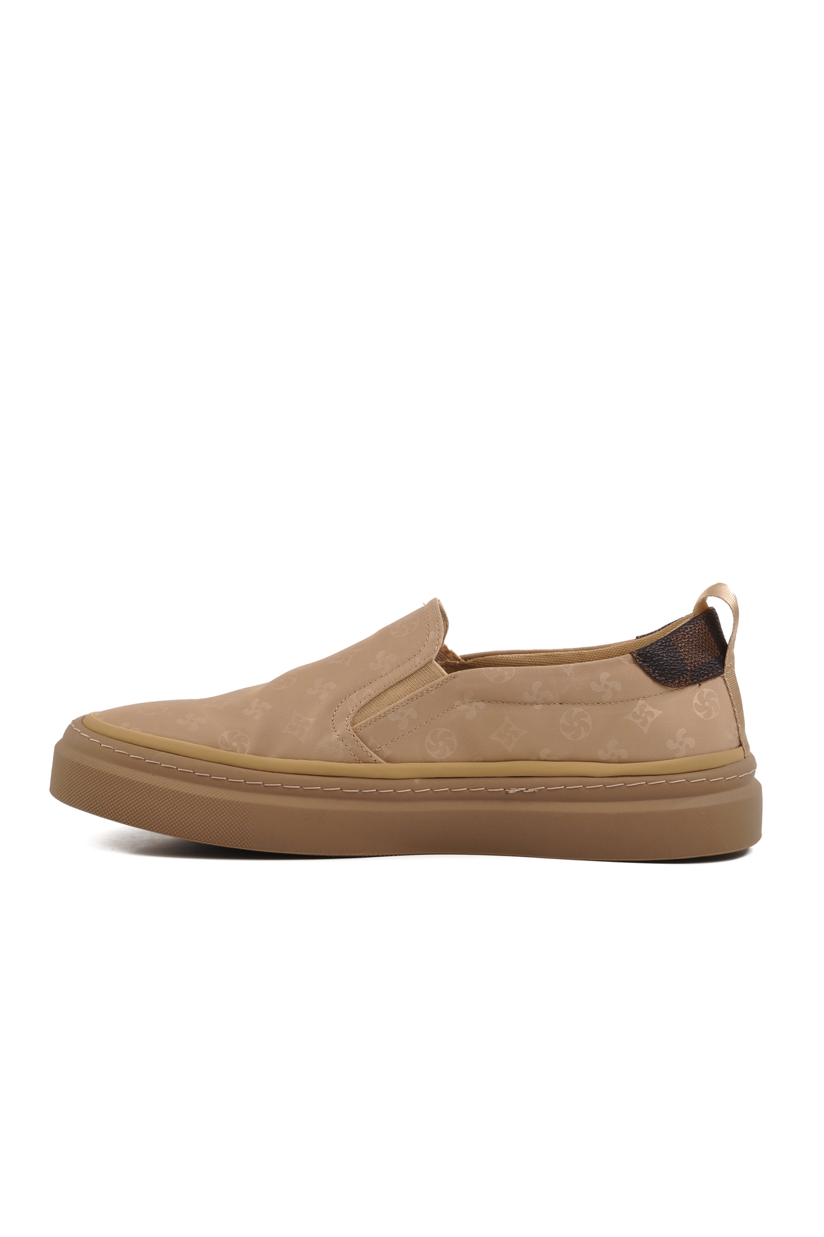 Bej Hafif Slip-On Erkek Casual Ayakkabı - Görsel 3