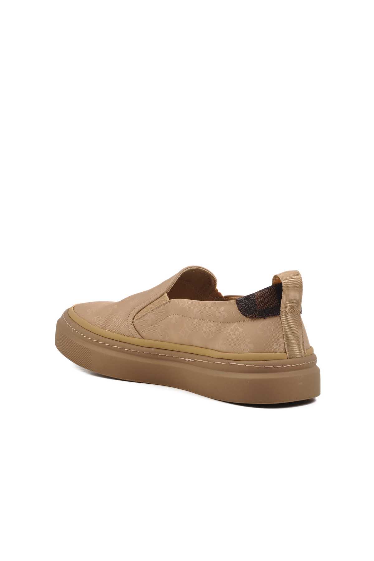 Bej Hafif Slip-On Erkek Casual Ayakkabı - Görsel 5