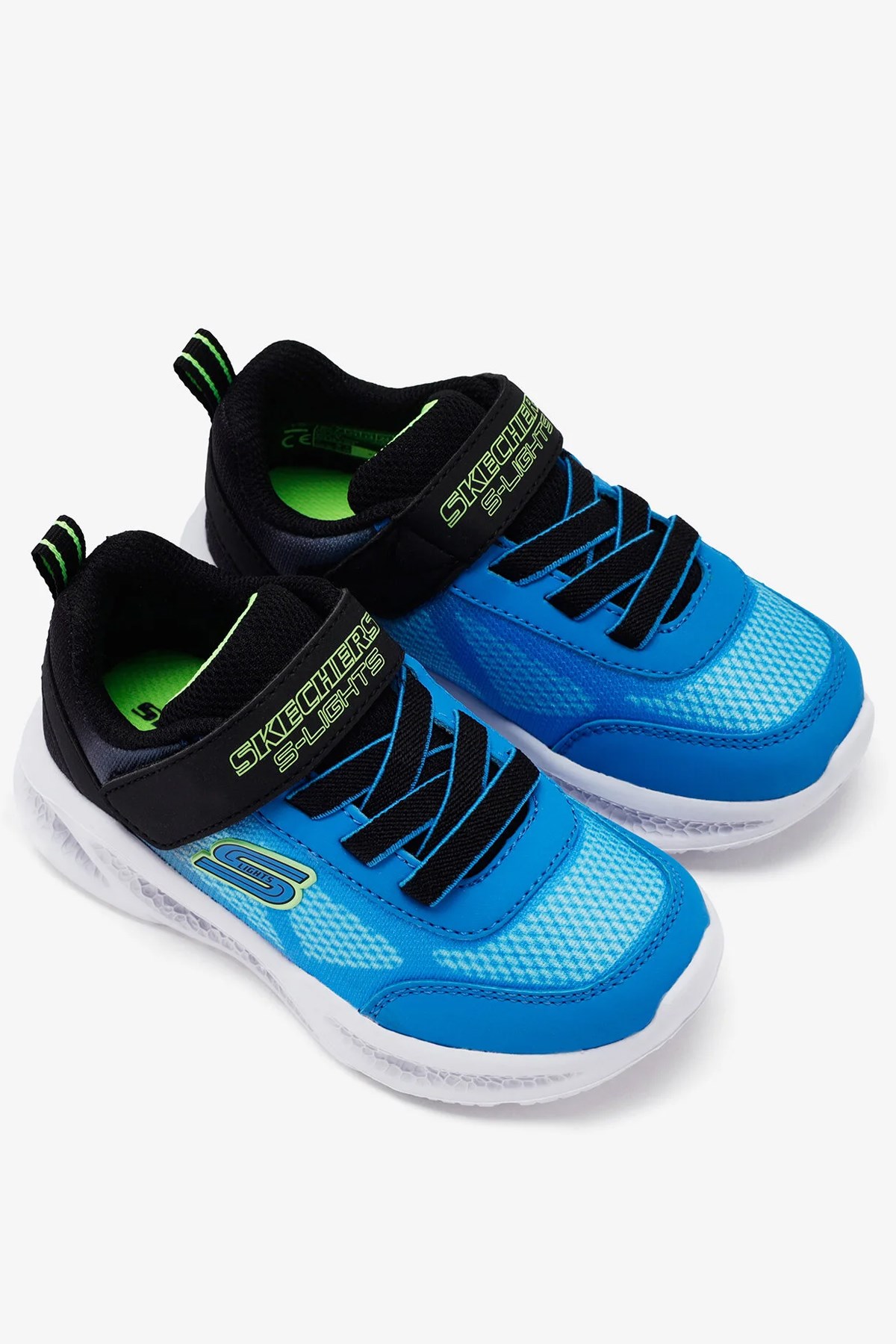 Skechers Skechers Siyah Meteor Lights Krendox Çocuk Spor Ayakkabı 401495N Sneaker | Flo Siyah - 6. görsel