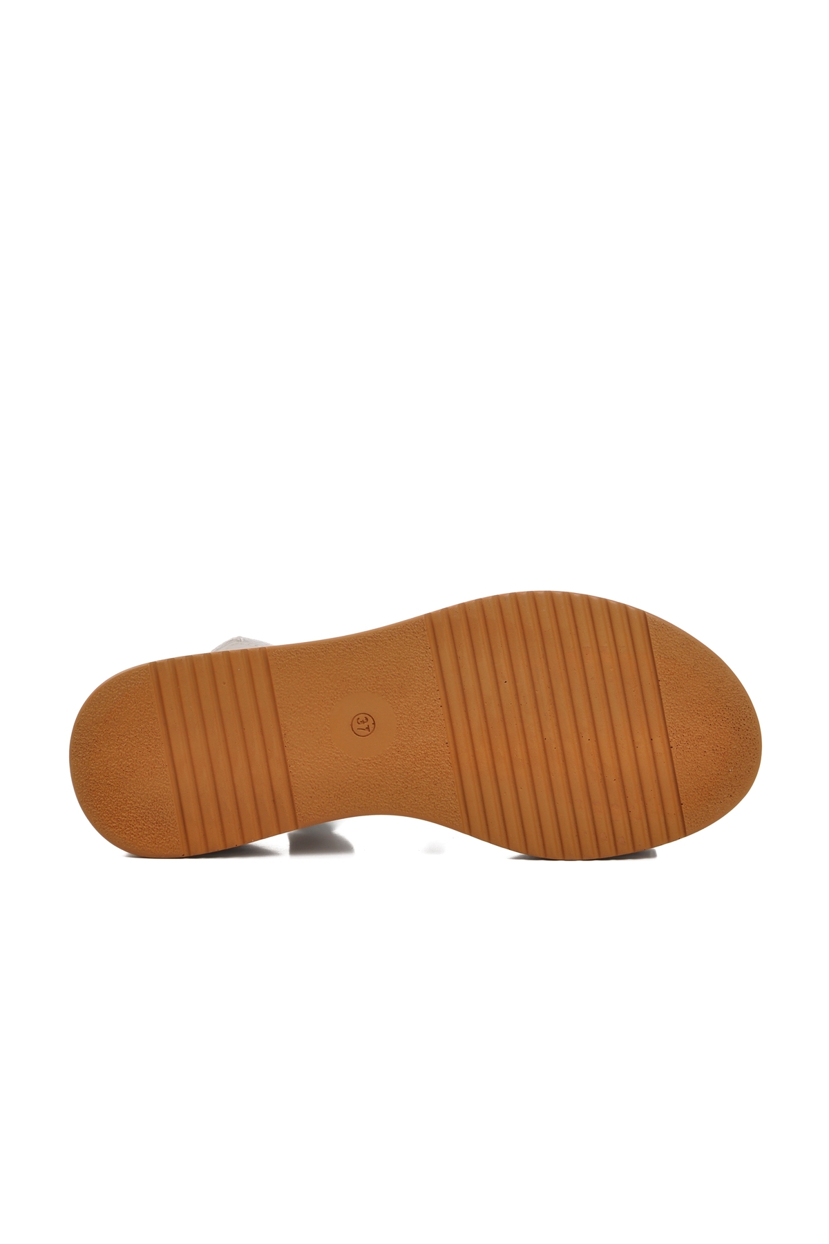 Beyaz Kadın Düz Sandalet - Görsel 6