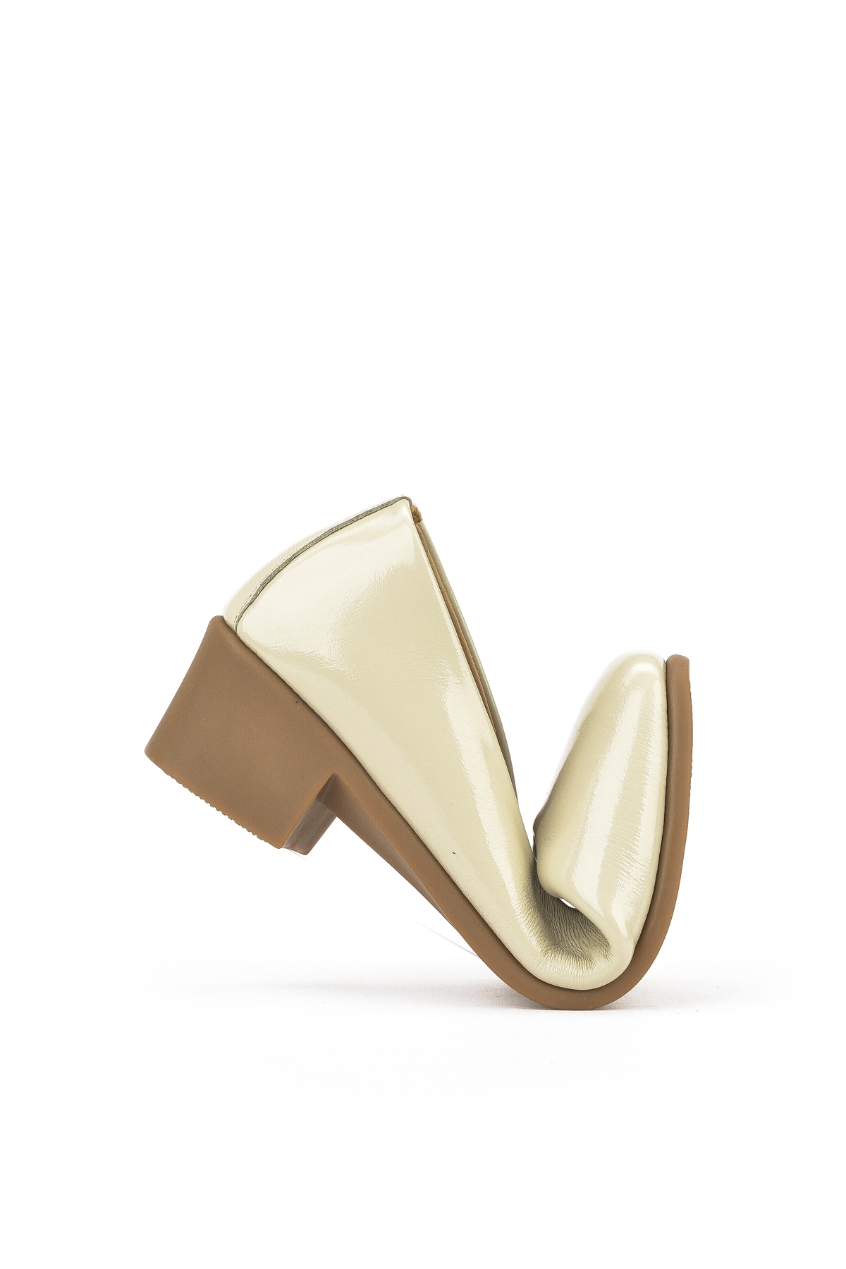 Kadın Hakiki Deri Konfor Ayakkabı 1511050Z32222 Bej - Görsel 4