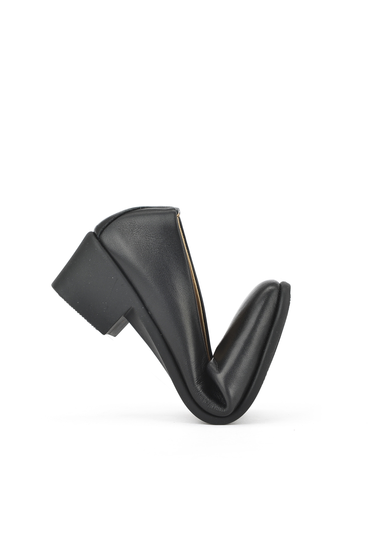 Kadın Hakiki Deri Konfor Ayakkabı 1511050Z3222 Siyah - Görsel 4