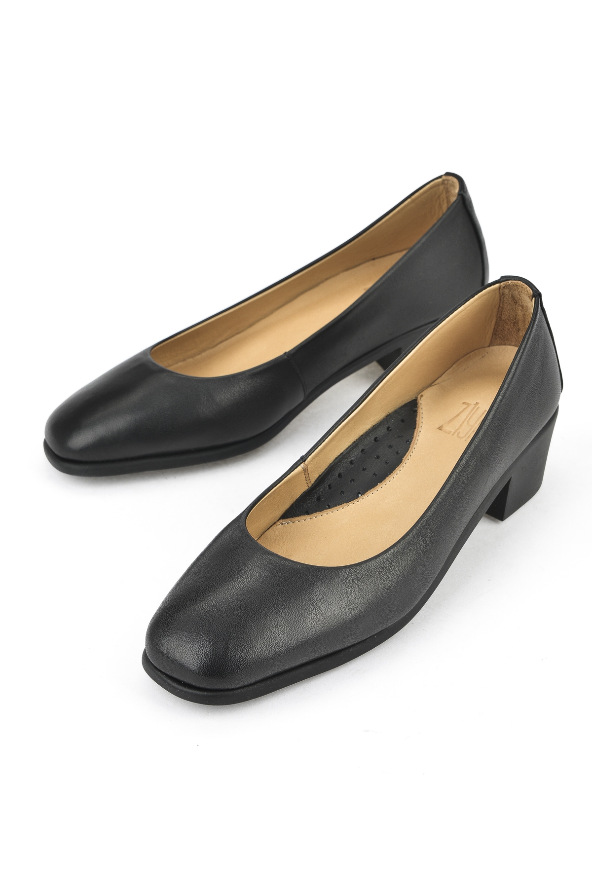 Kadın Hakiki Deri Konfor Ayakkabı 1511050Z3222 Siyah - Görsel 7