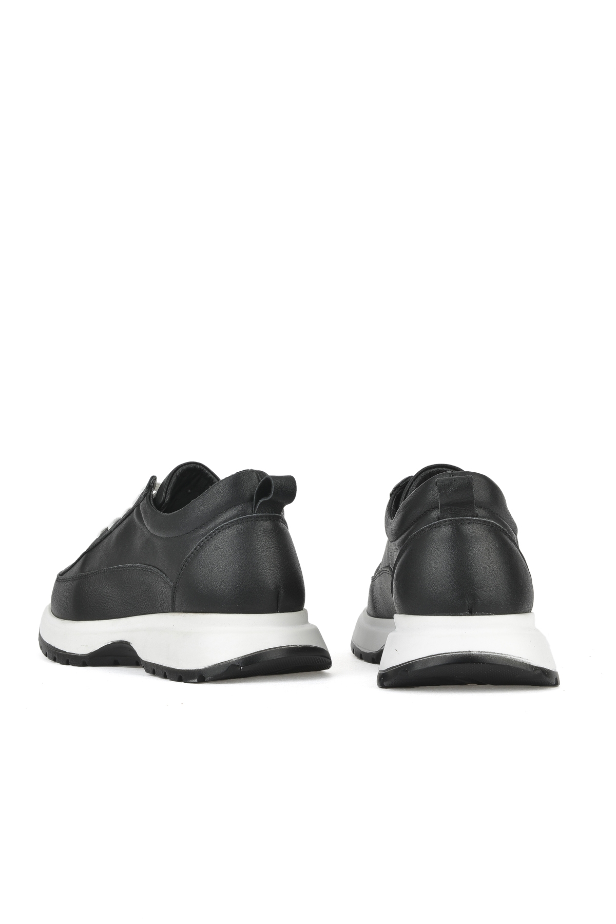 Kadın Hakiki Deri Sneaker 1511050Z2052 Siyah - Görsel 4