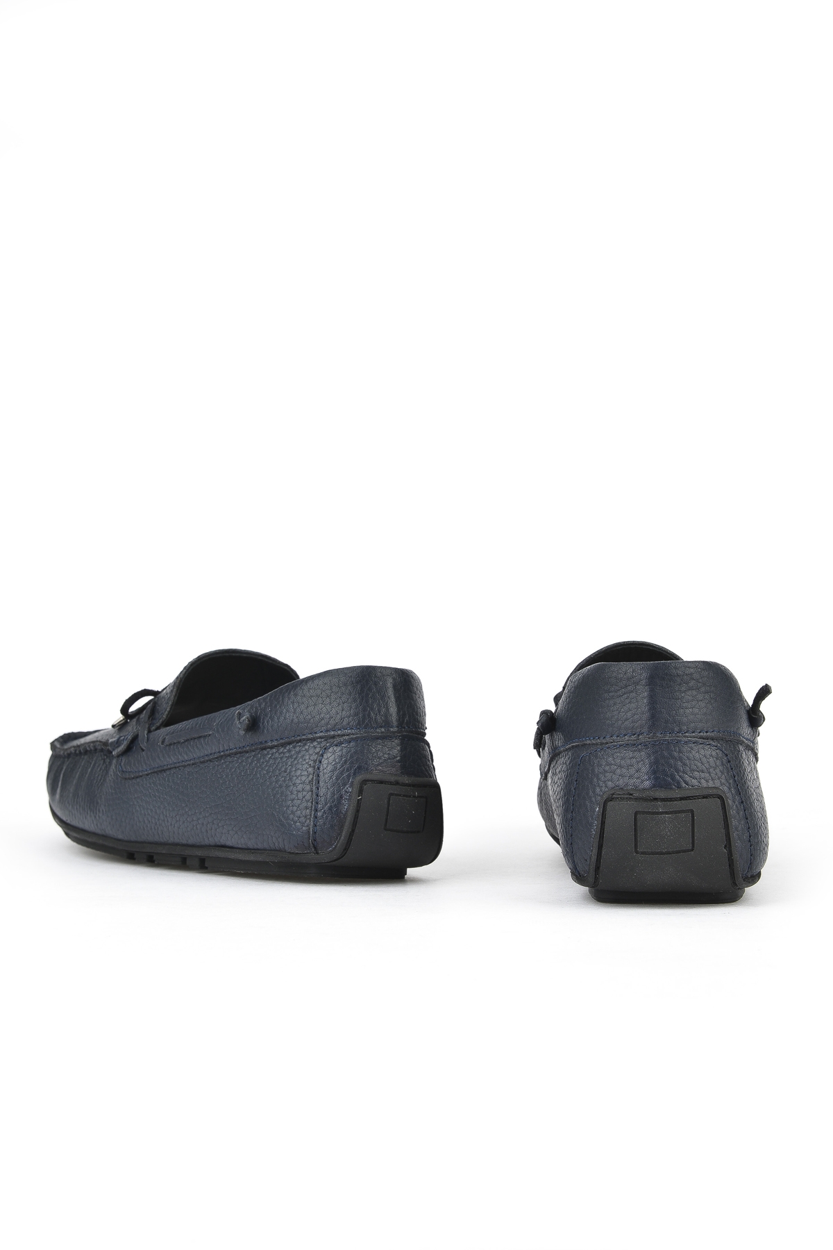 Erkek Hakiki Deri Ayakkabı 1511007ZB01 Lacivert - Görsel 4