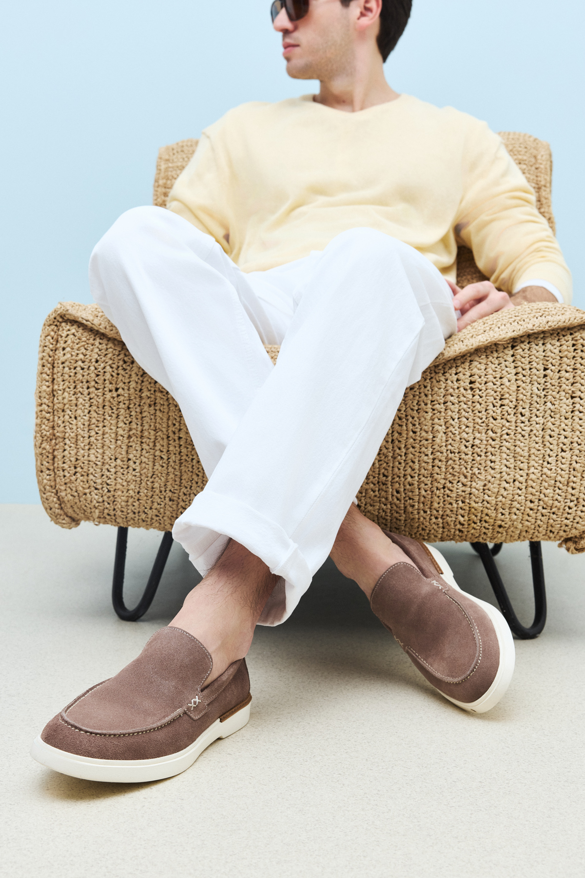 Ziya Mavi Ziya Hakiki Erkek Deri Ayakkabı 1511007ZB042