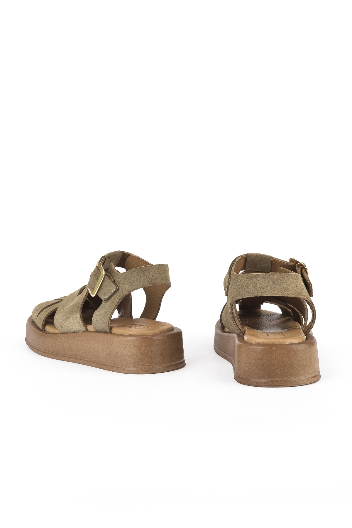 Hakiki Deri Kadın Sandalet 1511033Z25013 Bej - Görsel 4