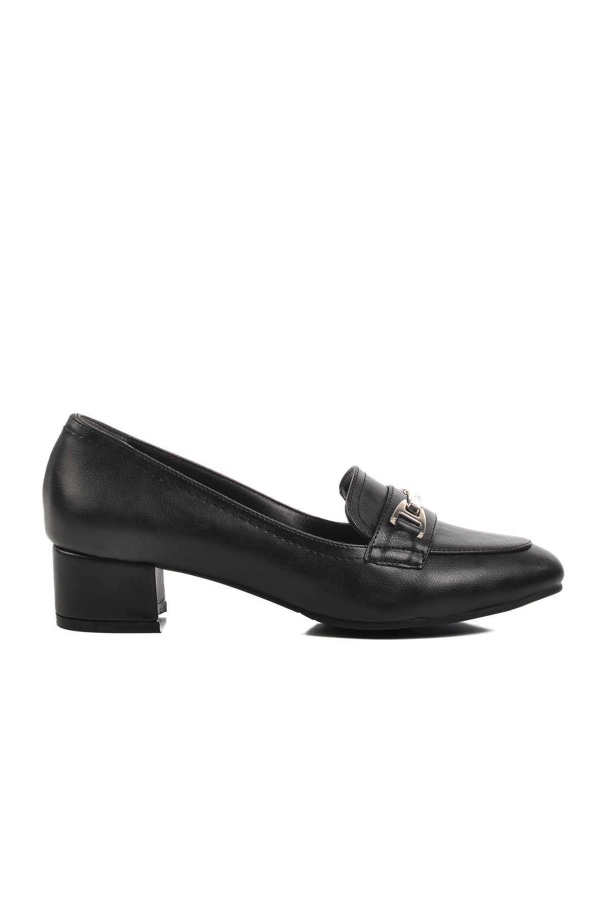 Siyah Kadın Topuklu Ayakkabı - Görsel 2