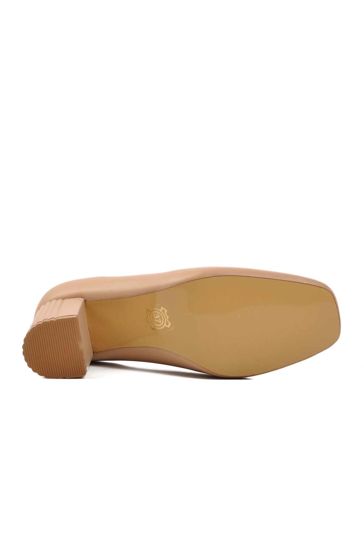 Aspor Bej Cilt Kadın Topuklu Ayakkabı - Görsel 6