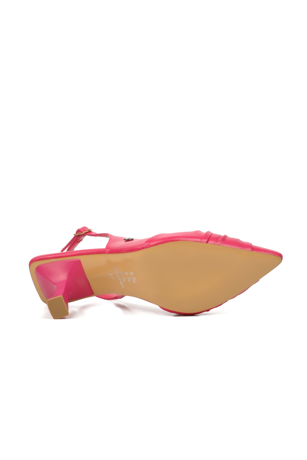 Fuşya Kadın Topuklu Ayakkabı - Görsel 6