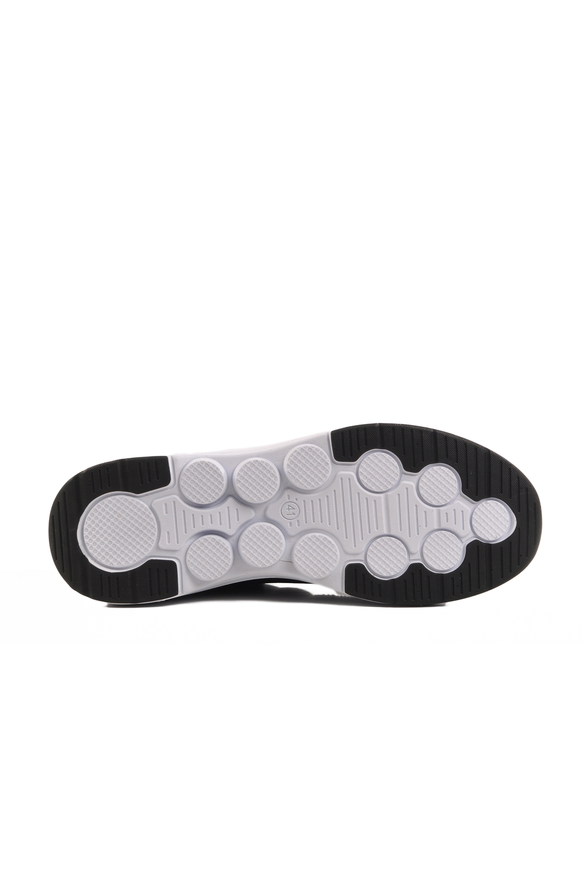 Aspor Siyah Beyaz Tekstil Erkek Spor Ayakkabı - Görsel 6