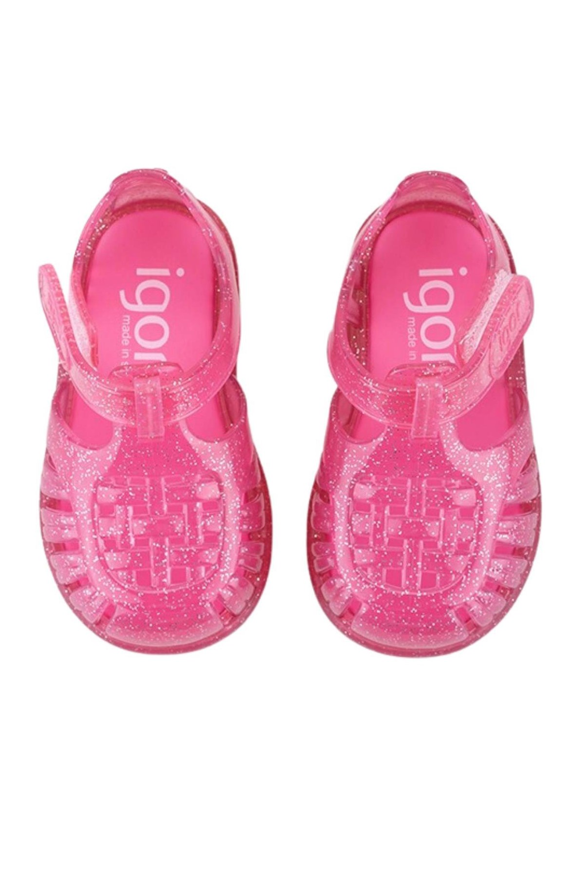 Igor Igor Pembe Tobby Gloss Glitter Çocuk Sandalet Sandalet & Terlik | Flo Pembe - 4. görsel