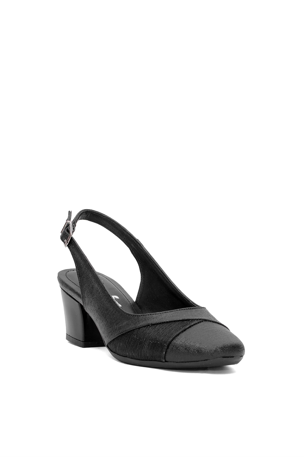 Elit MST705N Kadın Klasik Topuklu ayakkabı Siyah - Görsel 3