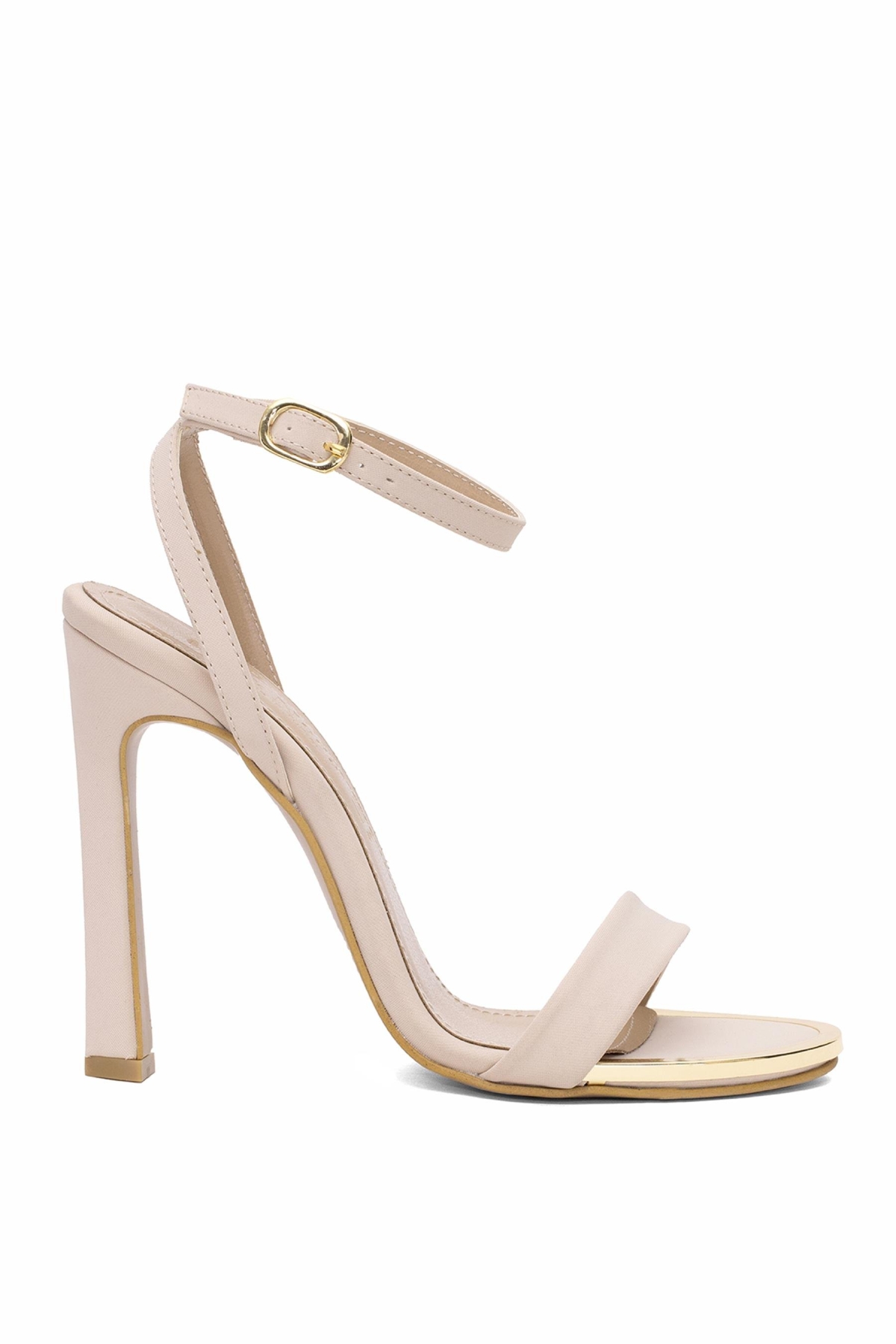 Elit PM230 K1004 Kadın Klasik Topuklu Ayakkabı Ten - Görsel 2