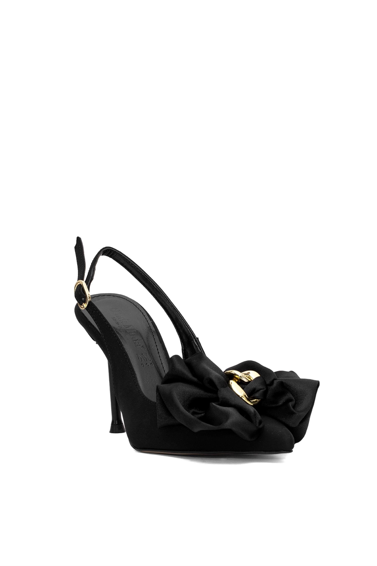 Elit PM230 K917 Kadın Klasik Topuklu Ayakkabı Siyah - Görsel 3