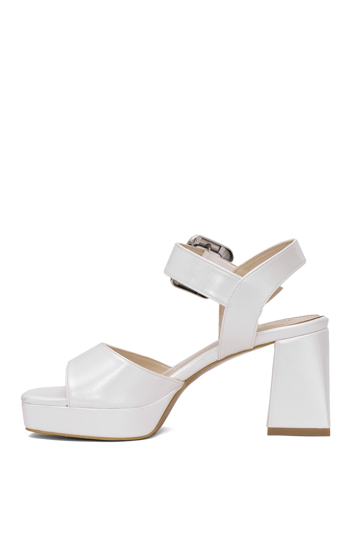 Elit PM08 K97-2 Kadın Topuklu Ayakkabı Sedef - Görsel 4